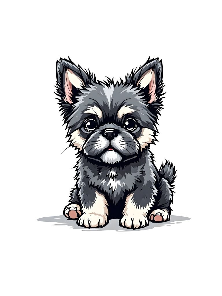 16 Cute Vector Dog Clipart Designs, Adorable Dog Designs, Dog Vector Graphics product image (7)