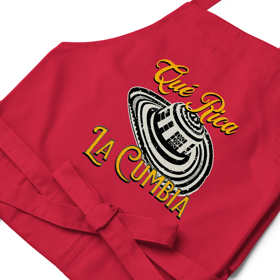 Qué Rica La Cumbia Cotton Twill Apron product image (2)