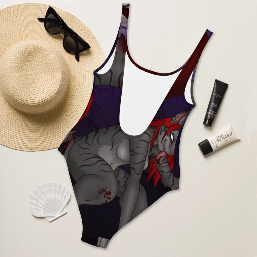Demon Tiger All-Over Swimsuit product image (8)