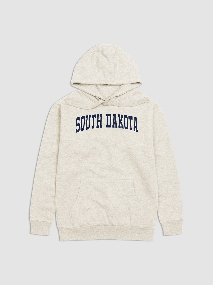 South Dakota Vintage Varsity Unisex Premium Hoodie product image (1)