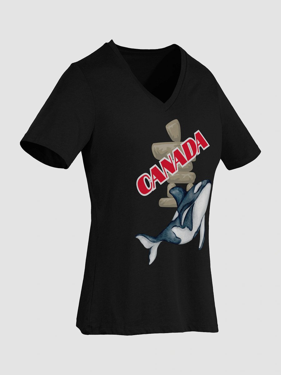Canadian Orca V-Neck Tee product image (3)