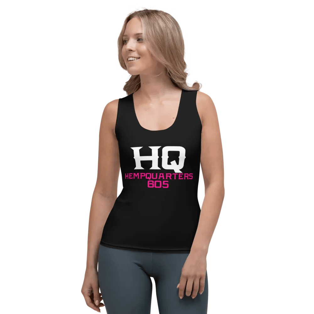 HempQuarters Vertical Pink Tank Top product image (1)