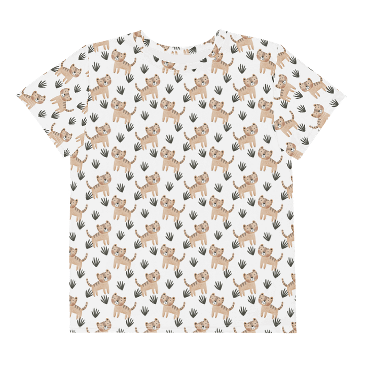 My little Cat | Unisex Youth Crew Neck T-Shirt product image (2)