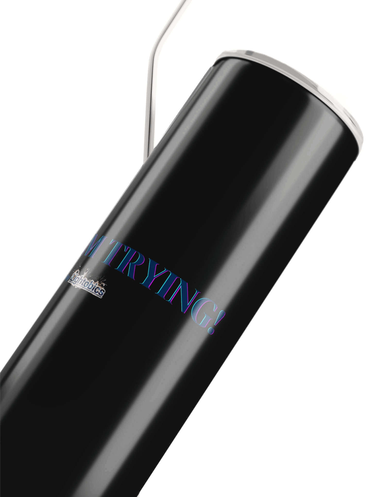 Eco-Friendly Stainless Steel Tumbler Set With "I'M TRYING!" message product image (7)