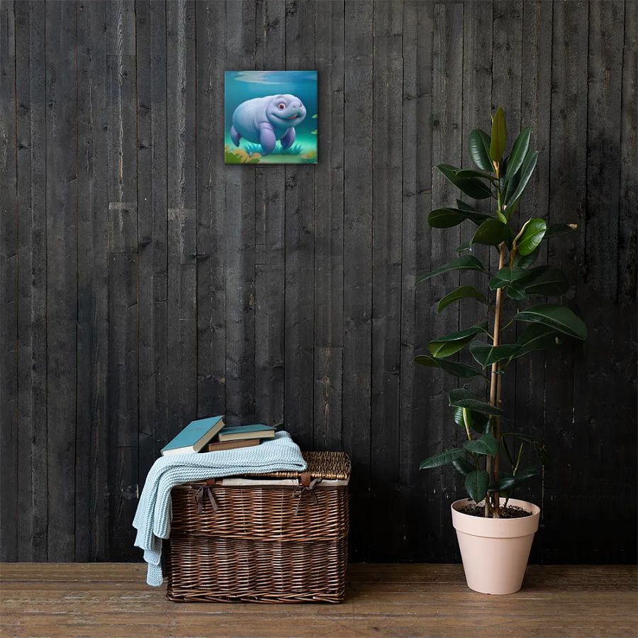 Endangered Species - Mexico - Manatee Canvas Art product image (4)