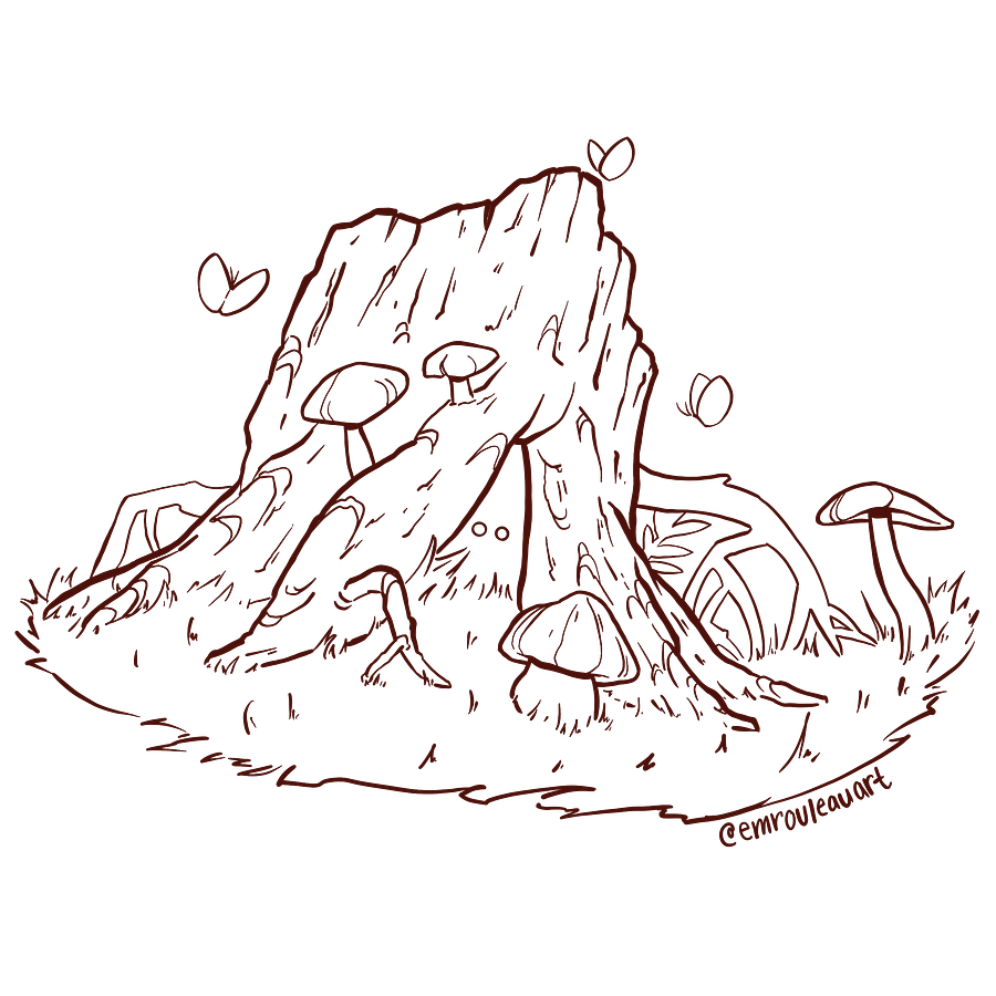 Boggy Log Colouring Page Download product image (1)