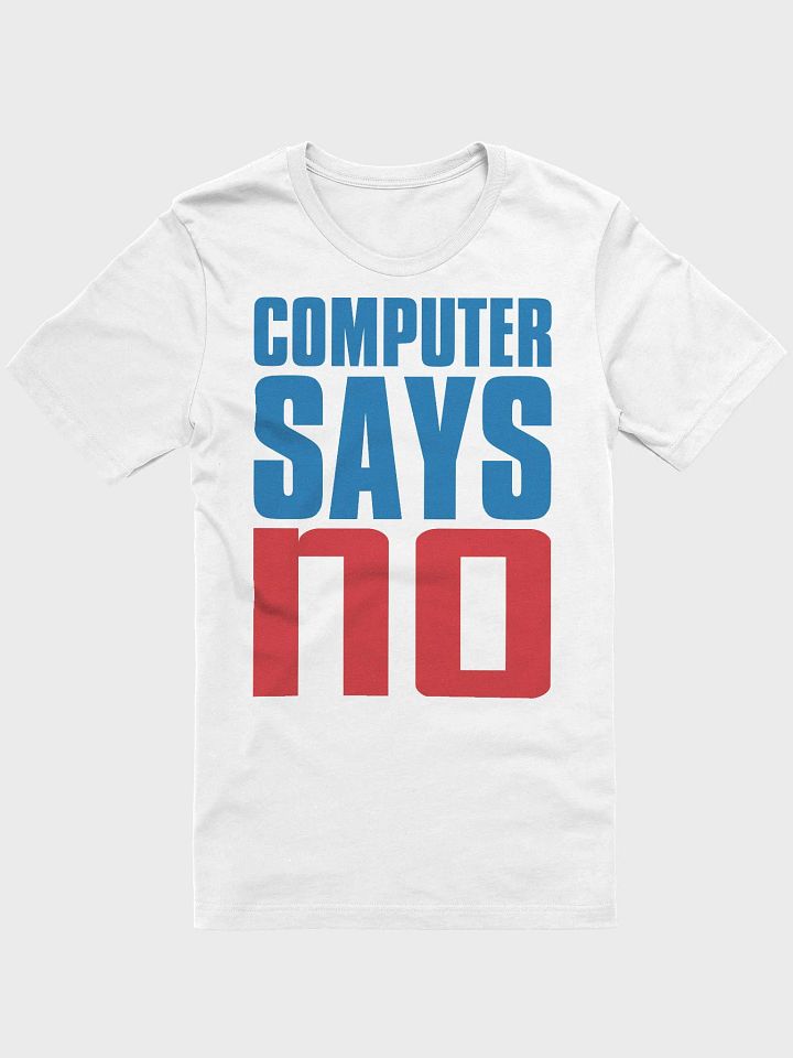 Computer Says No (blue red) product image (1)
