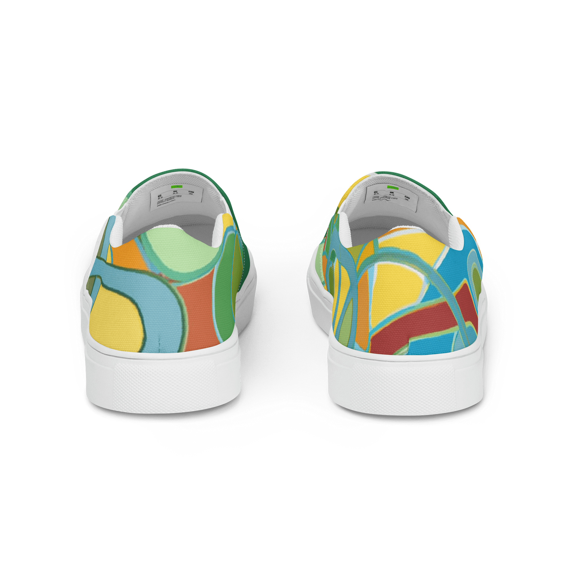 Chromatic Harmony Slip-On Canvas Shoes product image (4)