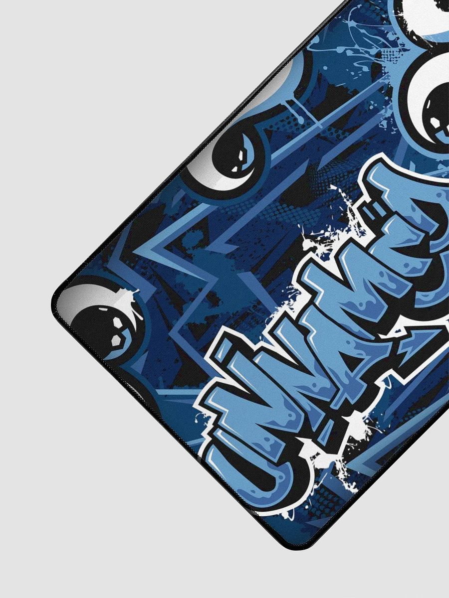 Graffiti Blue Mouse Mat product image (3)