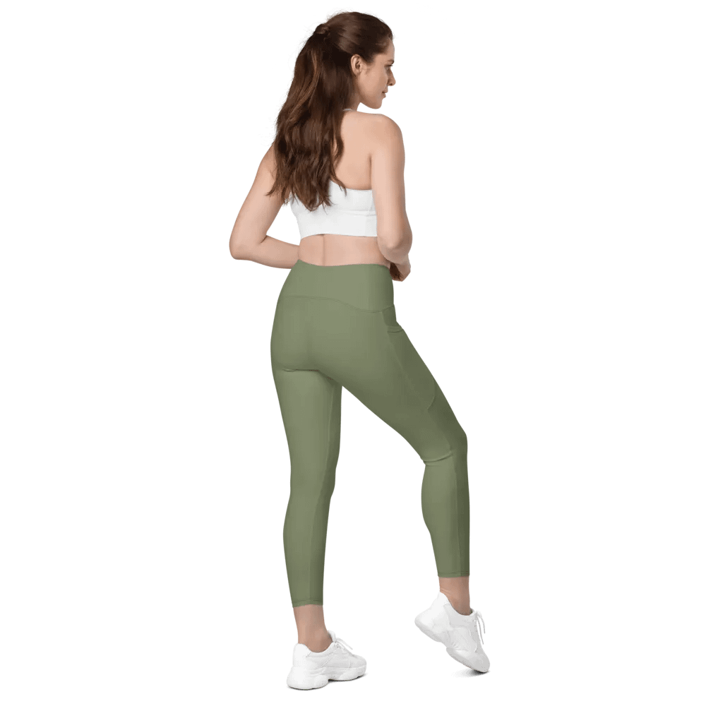 Garden green Leggings with Pockets product image (11)