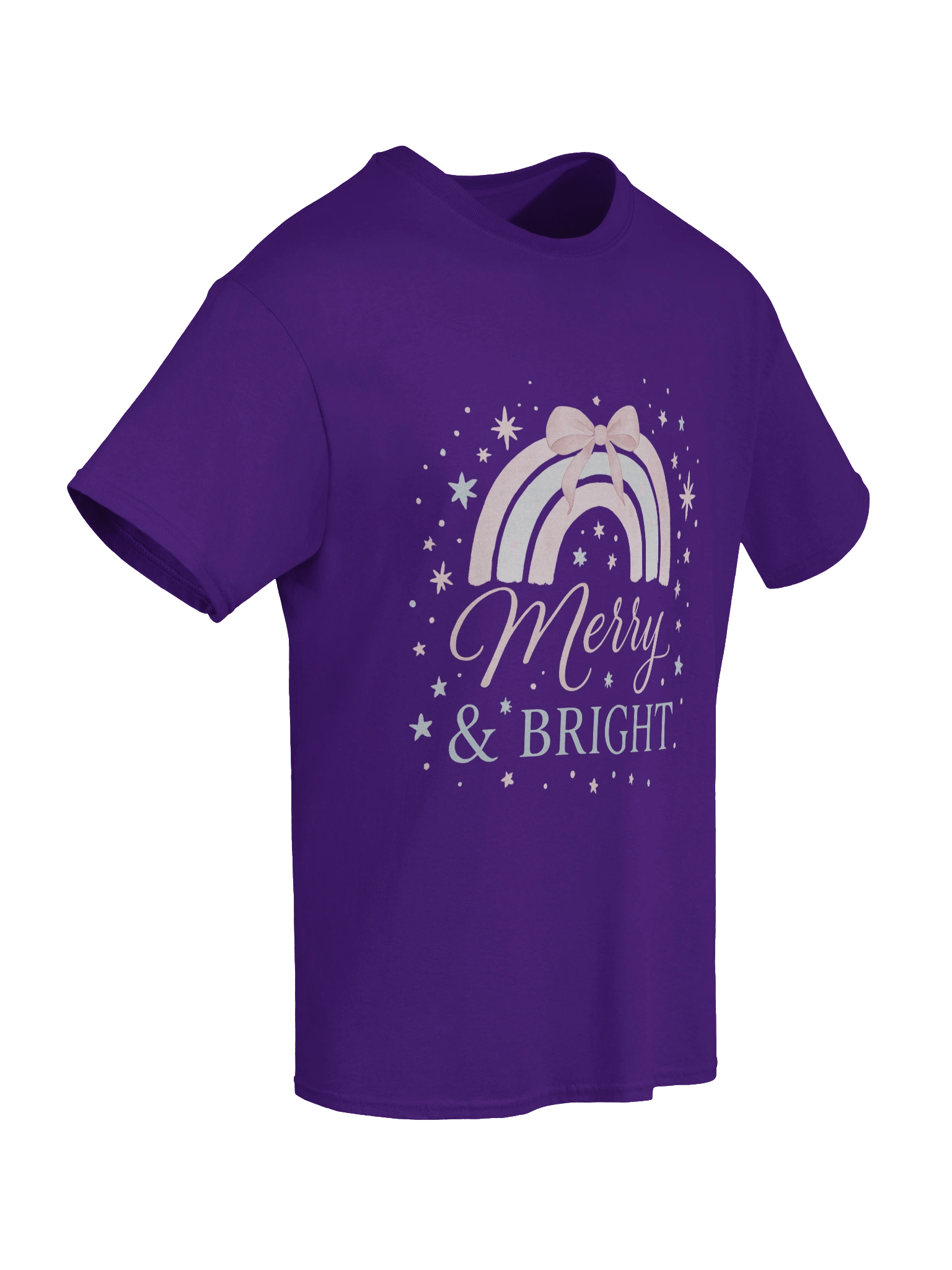 Merry & Bright Rainbow T-Shirt product image (32)