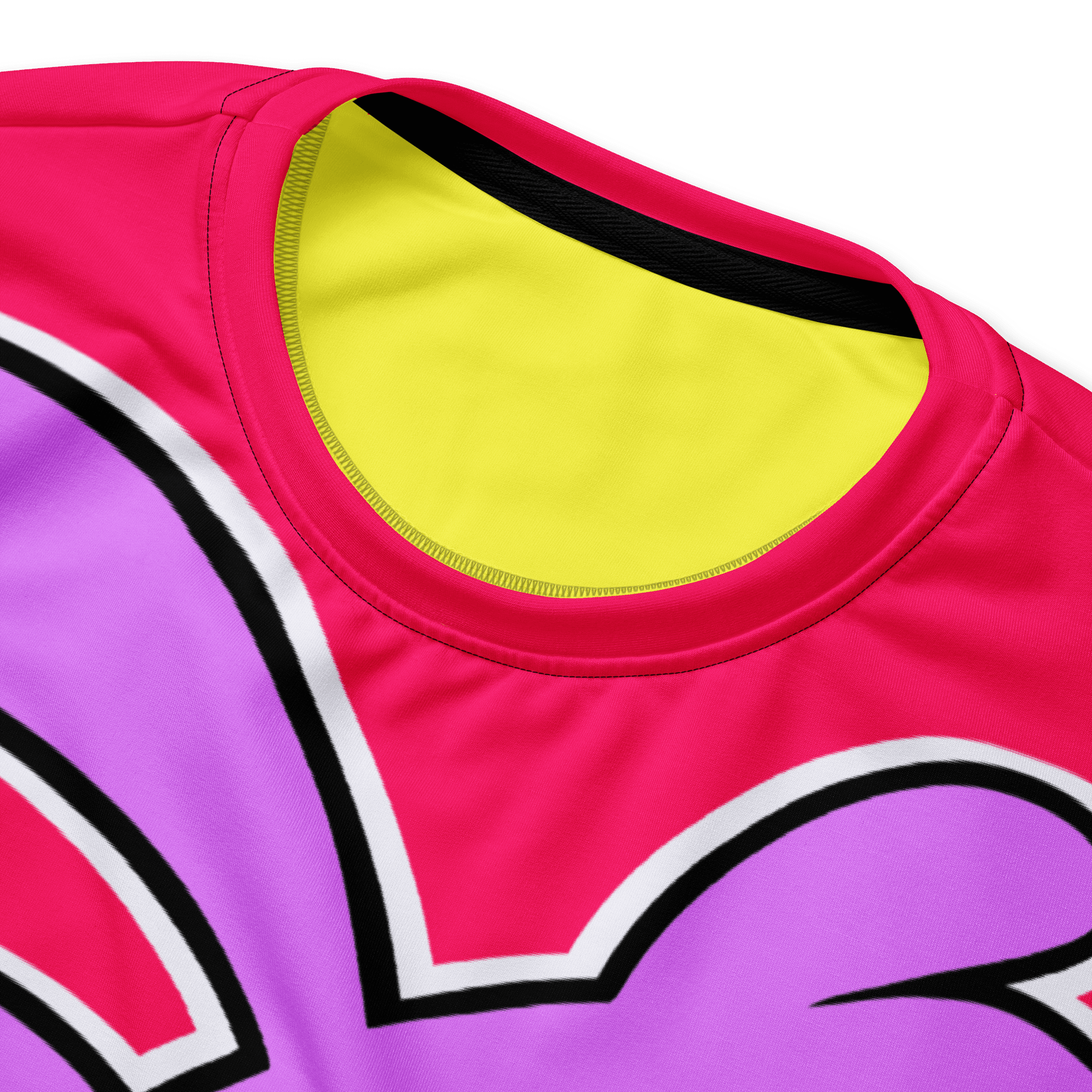 A Little Bit Bad - JAMMI All Over Longsleeve (Red/Whtie) product image (4)