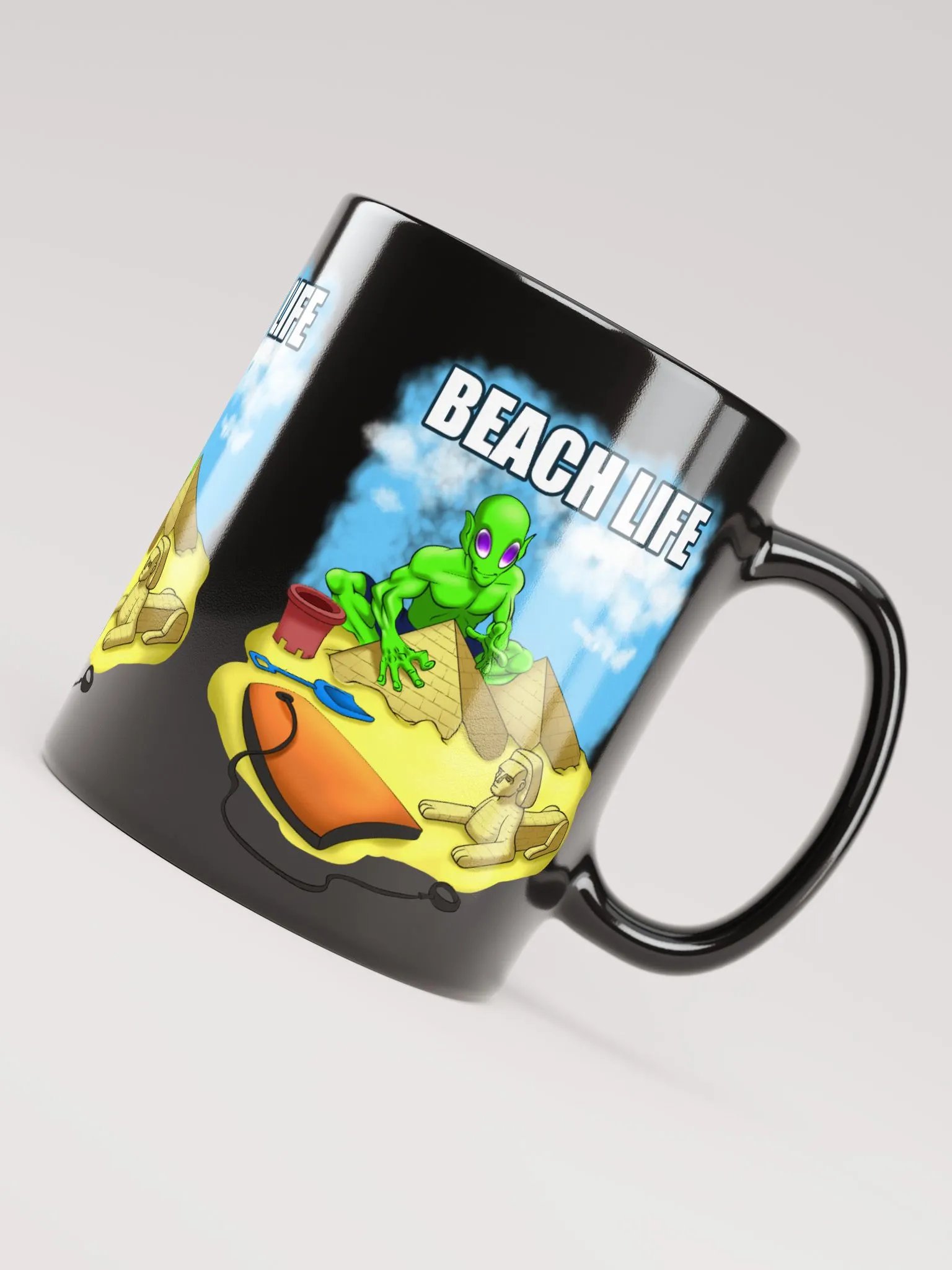Beach Pyramids - Mug product image (3)