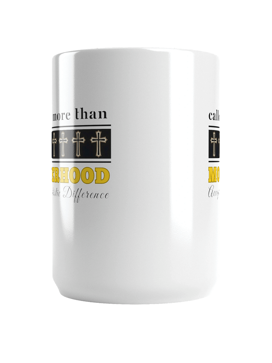 Called To More Than Motherhood White Ceramic Mug | Christian Faith | Autism Awareness | Gift to Mom product image (6)