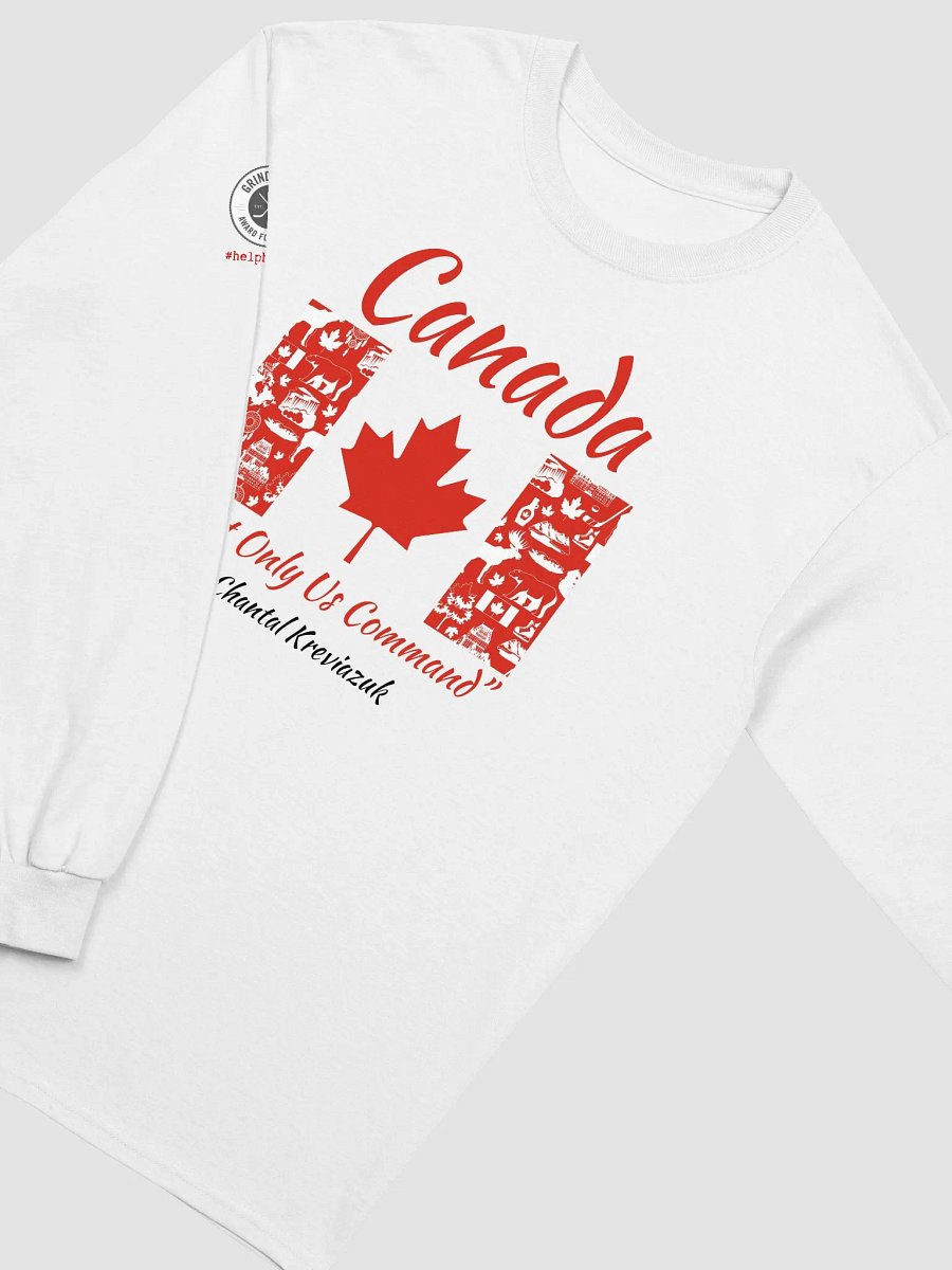 CK x GRINDSTONE "THAT ONLY US COMMAND" FLAG LONG SLEEVE TEE product image (6)
