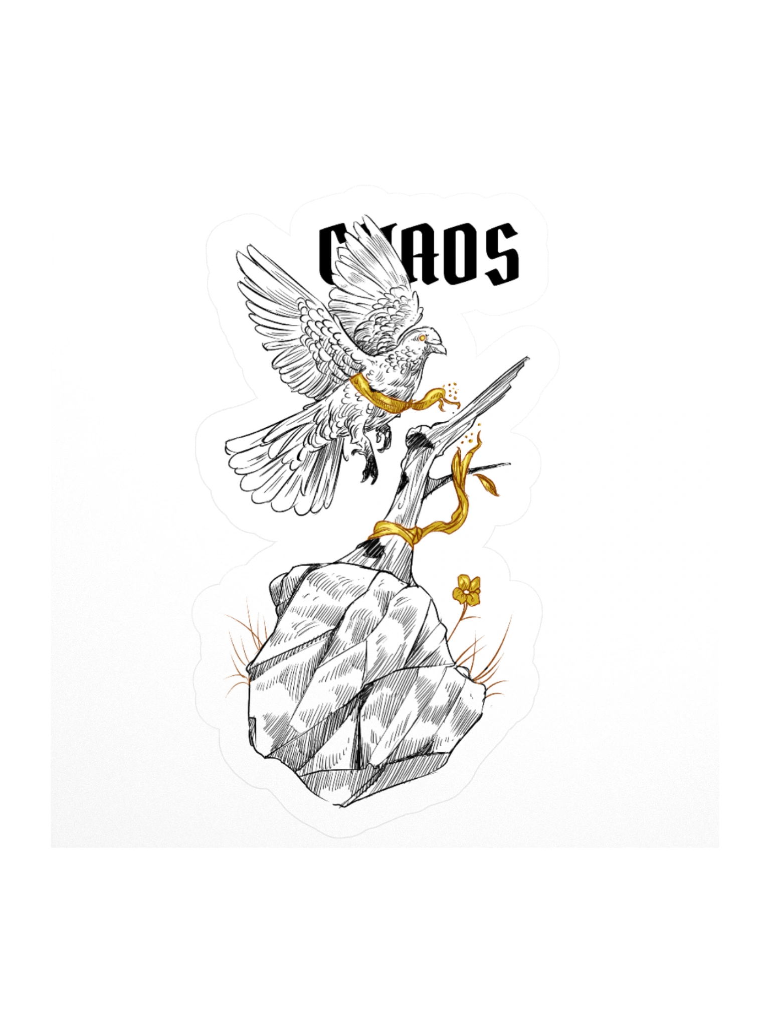 809 Rise of The Courts - Chaos Sticker product image (1)