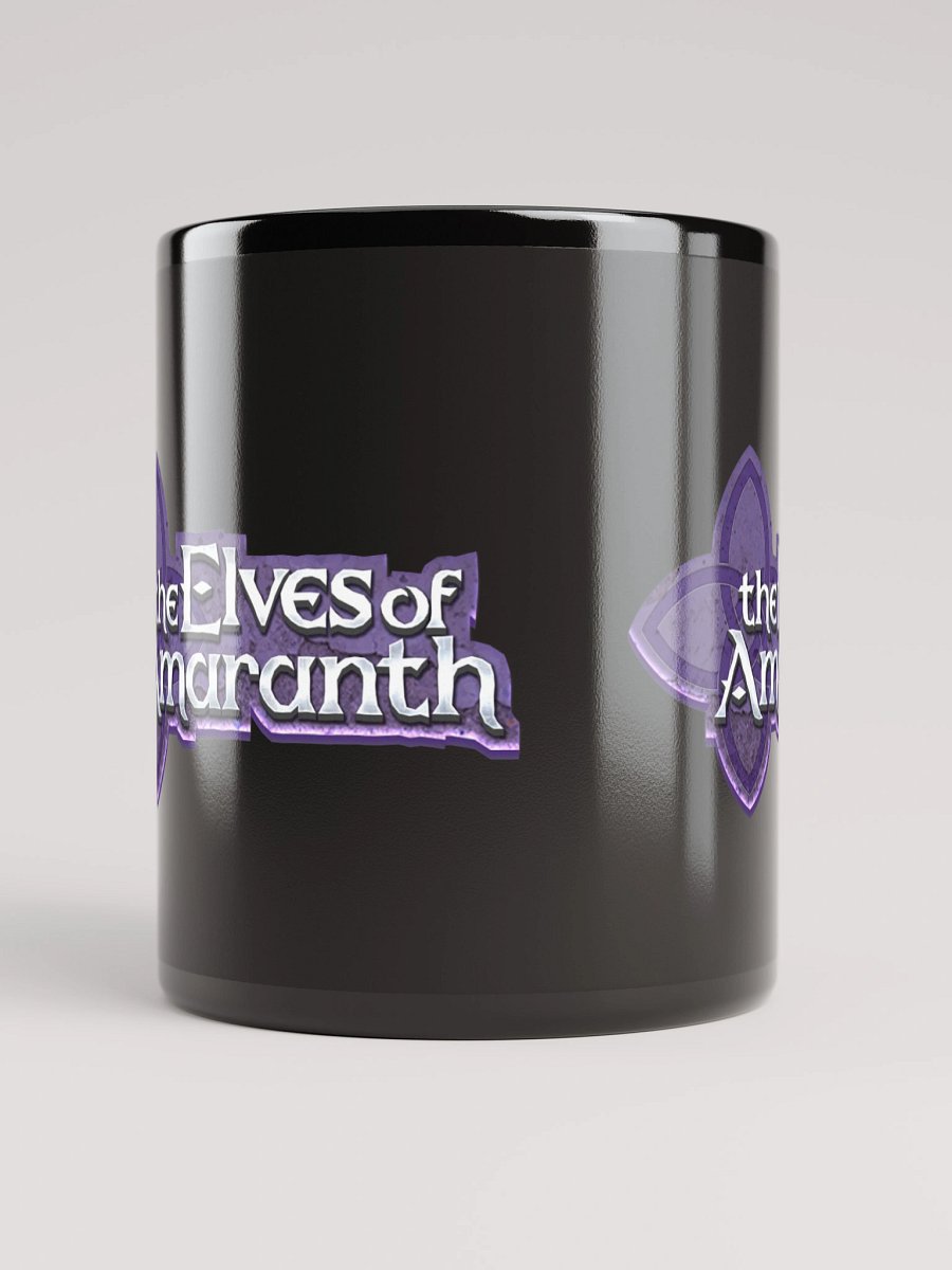 "The Elves of Amaranth" Black Mug product image (5)