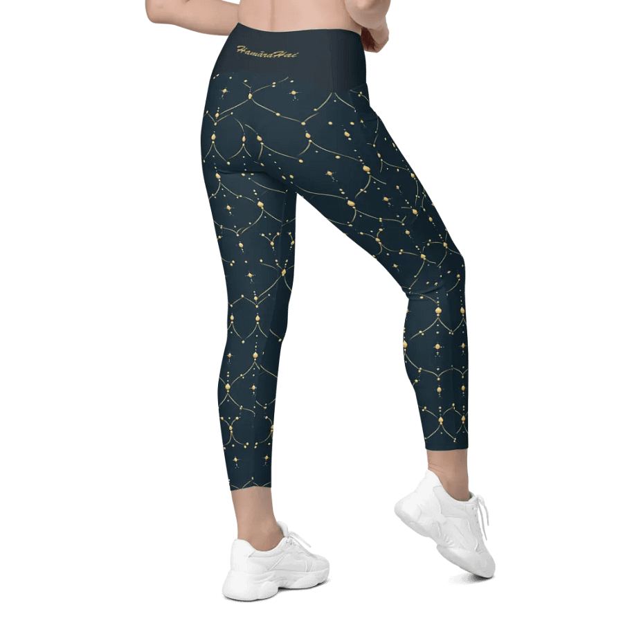 Dhyana - Crossover Leggings with Pockets product image (9)