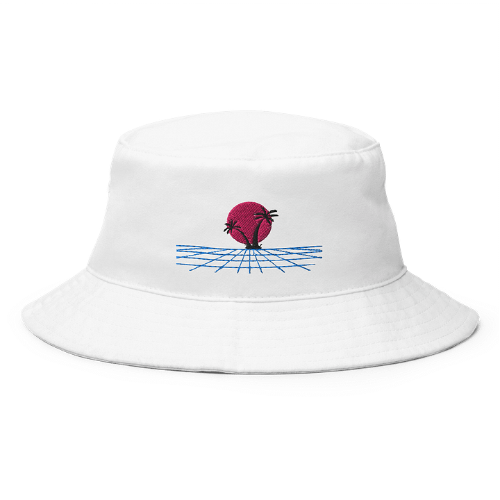 Retro Sun Palm Bucket Hat product image (1)