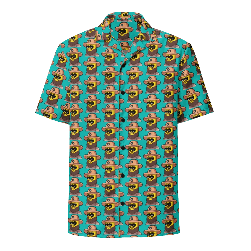 Hawaiian Style Shirt with Classic BT Logo product image (5)