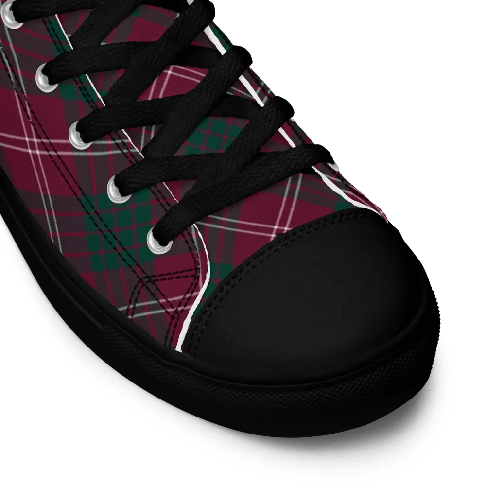 Crawford Tartan Men's High Top Shoes product image (11)