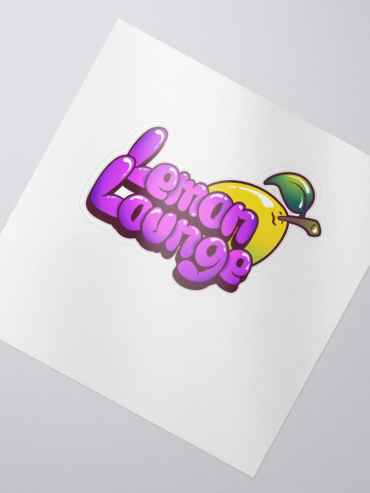 Lemon Lounge Sticker product image (2)