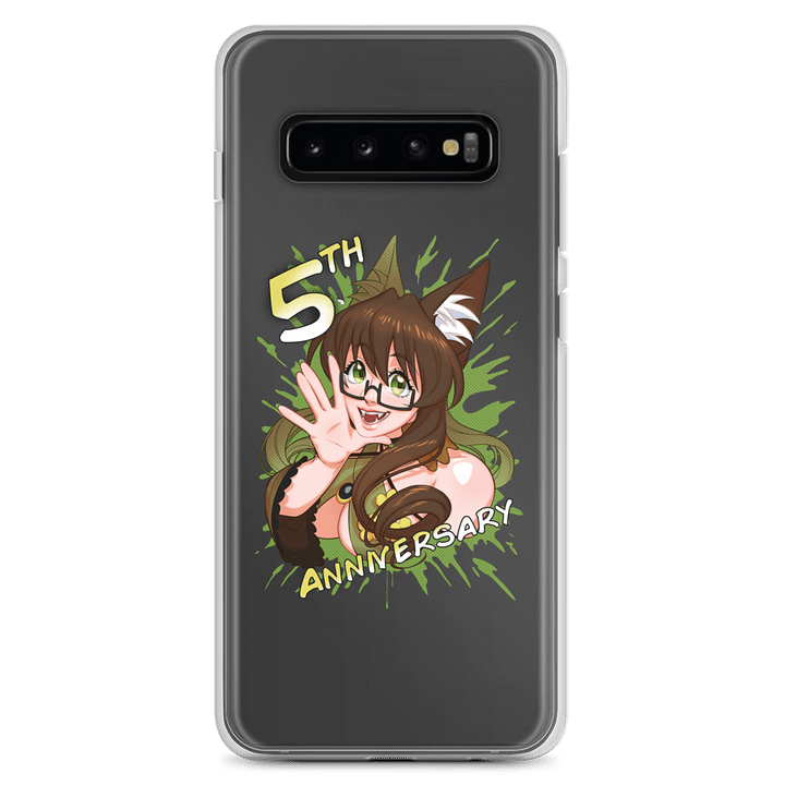 Fifth Year Anniversary Samsung clear phone case product image (2)