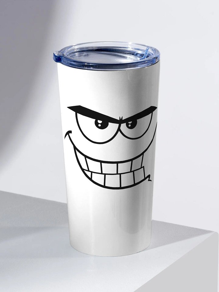 Grinning Face 20oz Stainless Steel Tumbler product image (2)