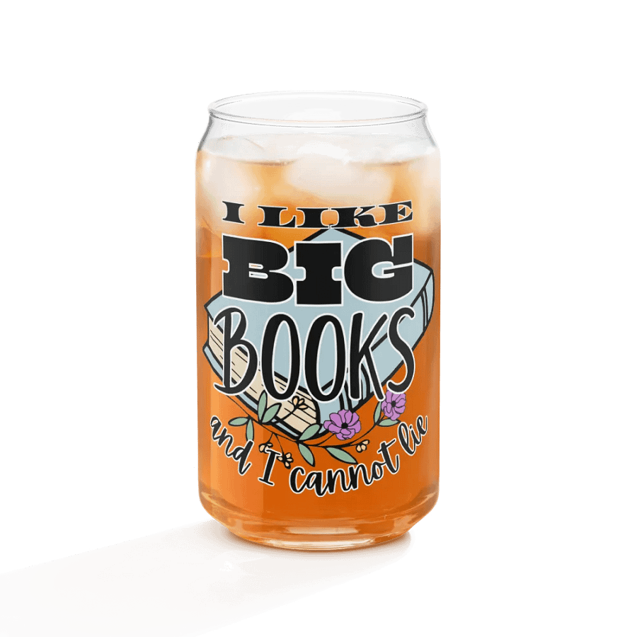 I Like Big Books Glass product image (6)