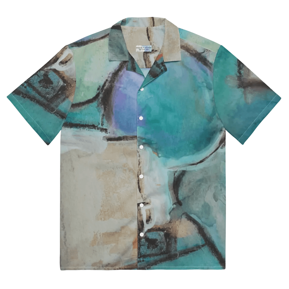 original watercolour painting by b.reters printed on shirt product image (2)