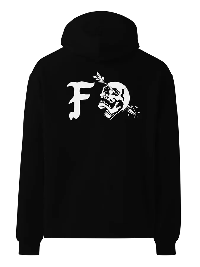 Skater Skeleton Oversized Hoodie product image (3)
