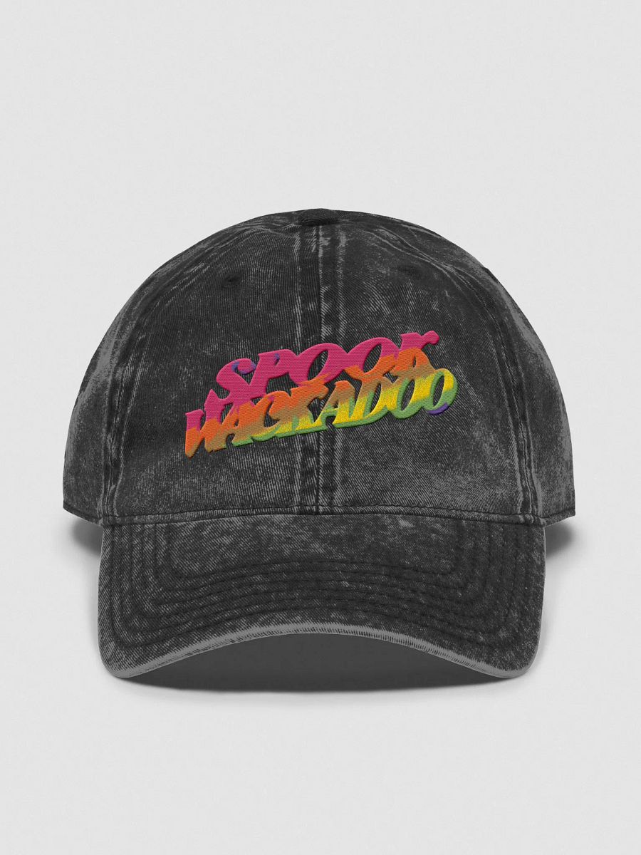Rainbow Wackadoo Embroidered Logo Washed Hat product image (1)
