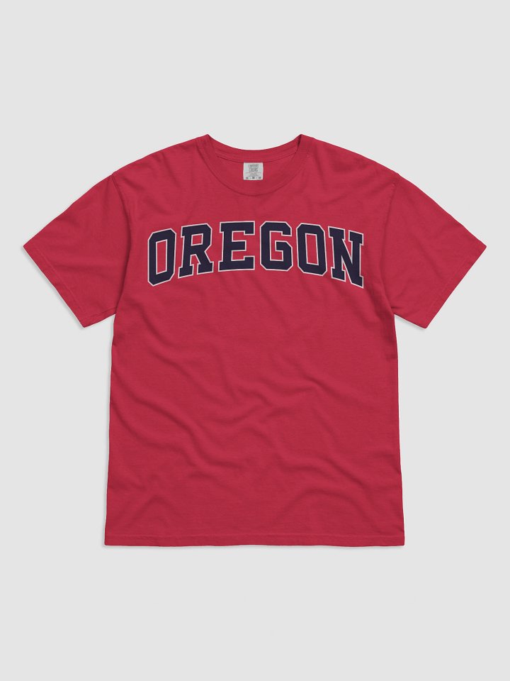 Oregon Vintage Stylish Unisex Garment-Dyed T-shirt product image (2)