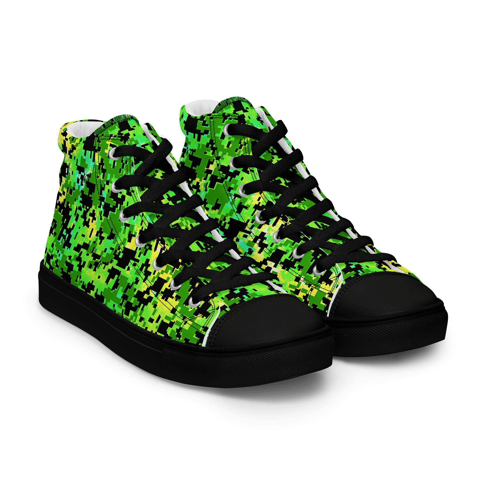 Pixel Camo Women's High Tops product image (8)