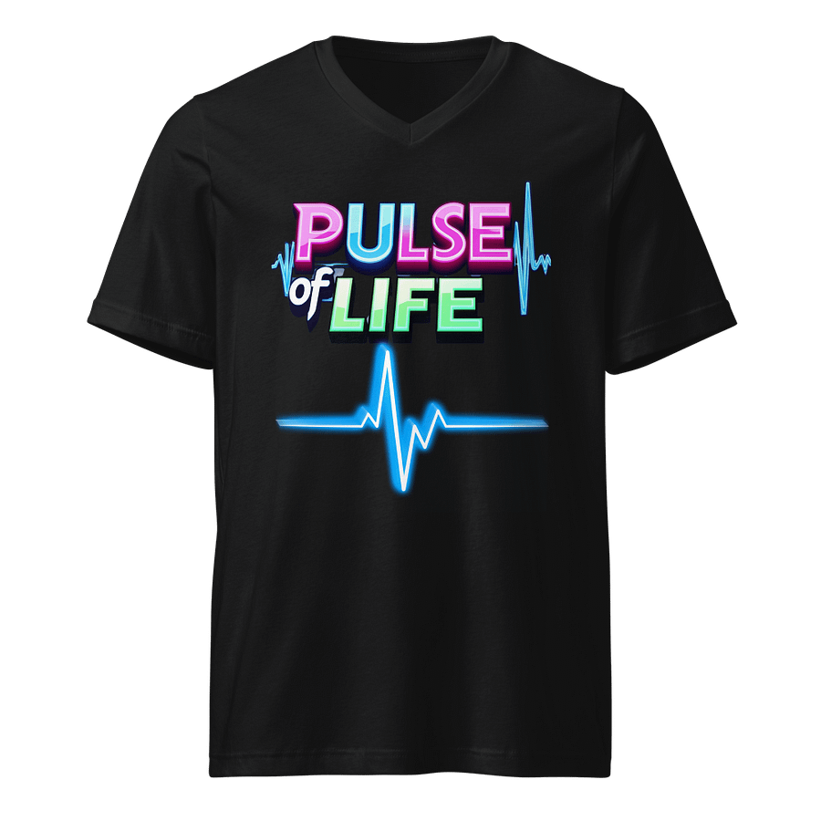 PULSE of LIFE V-Neck T-Shirt product image (1)