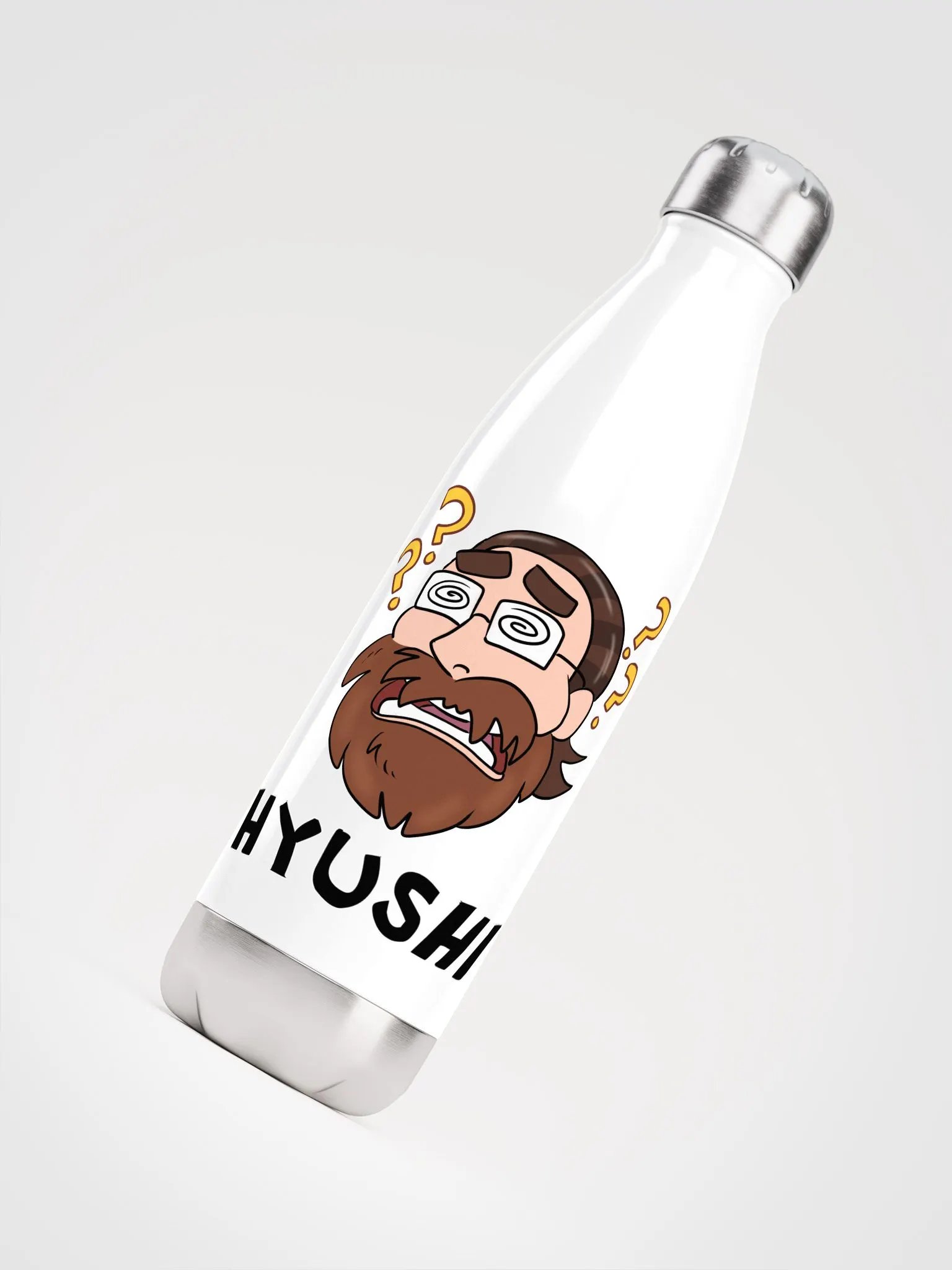 Confused Hyushi - Water Bottle product image (4)