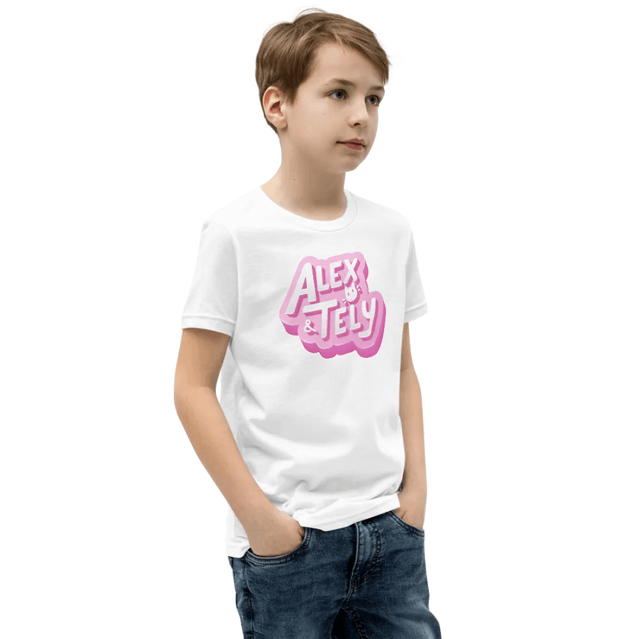 Alex & Tely Pink Youth Logo product image (4)
