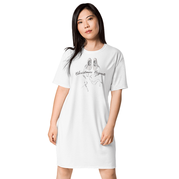 The Christmas Coquette T Shirt Dress product image (1)