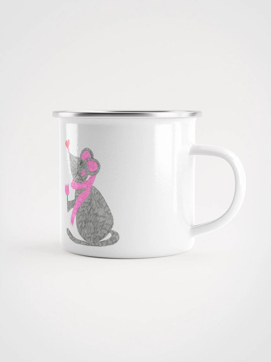 Tulip mouse enamel mug product image (2)