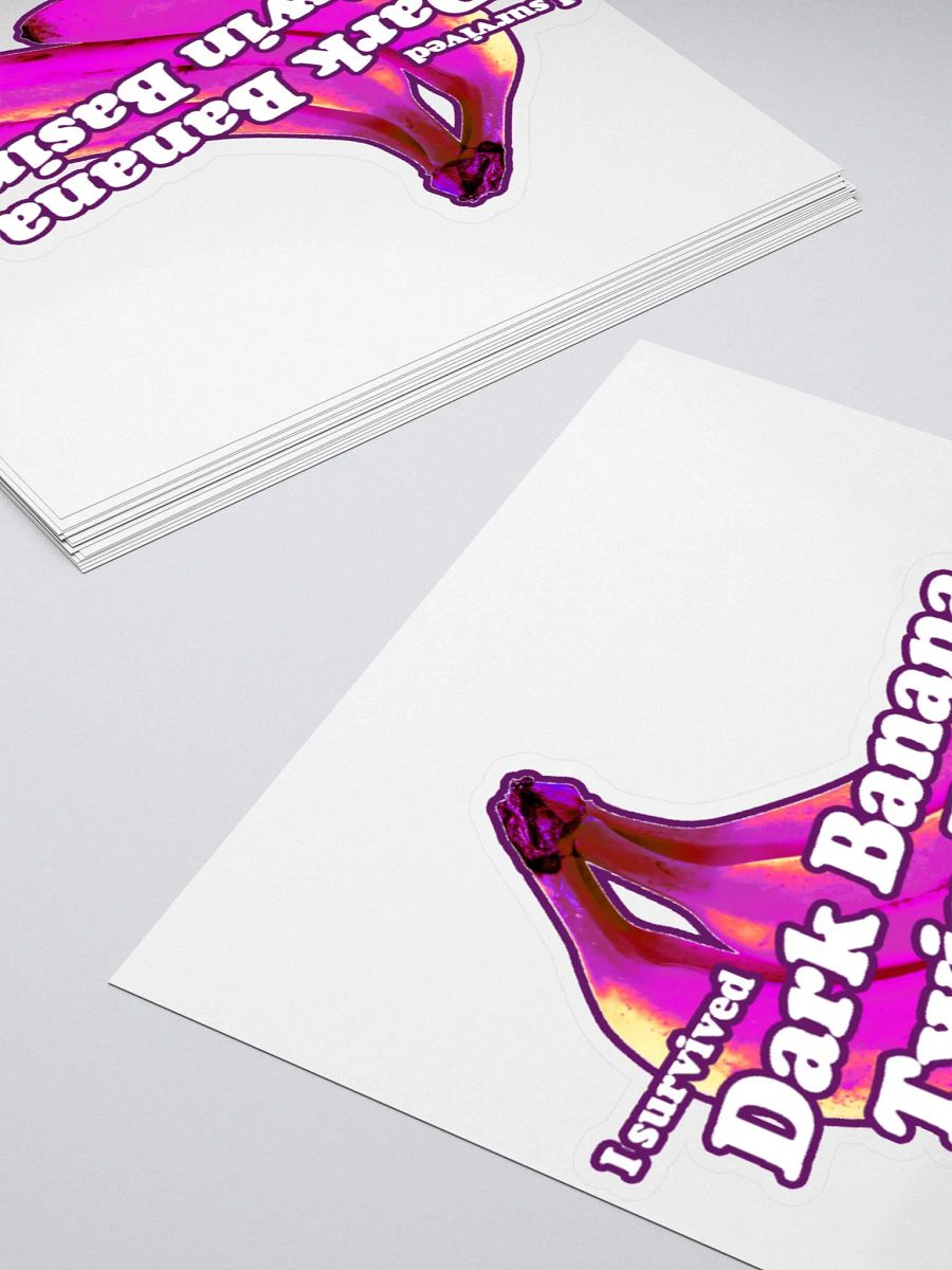 Dark Banana Twin Basin (Sticker) product image (4)