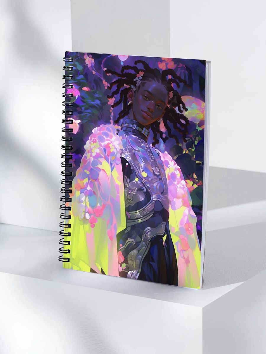 Floral Armor Fantasy Notebook product image (4)