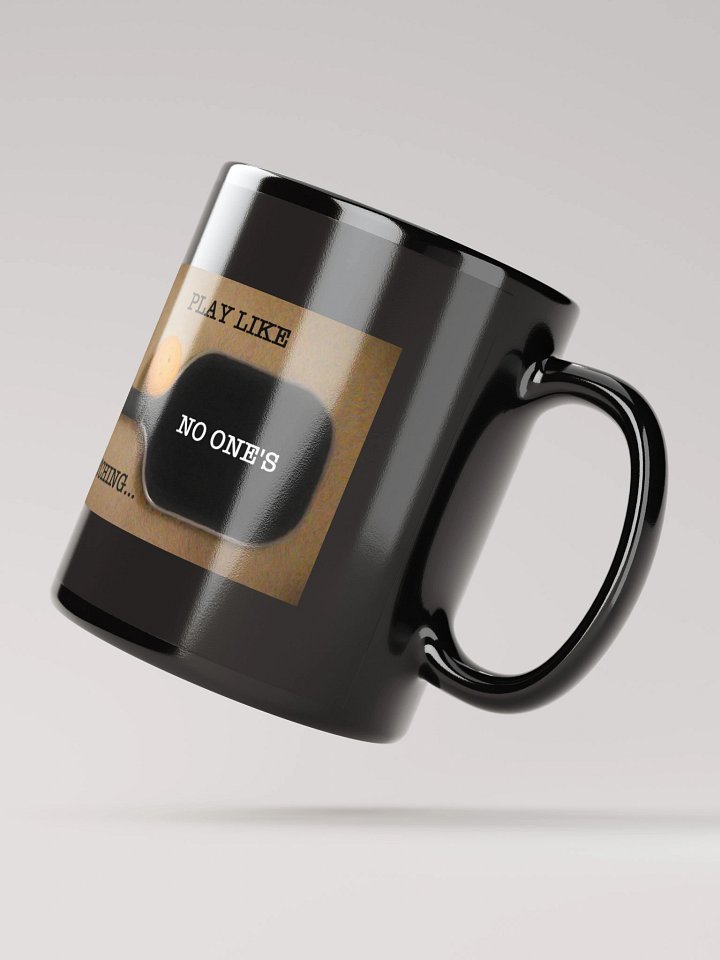 Play pickleball like no one's watching - Black mug product image (2)