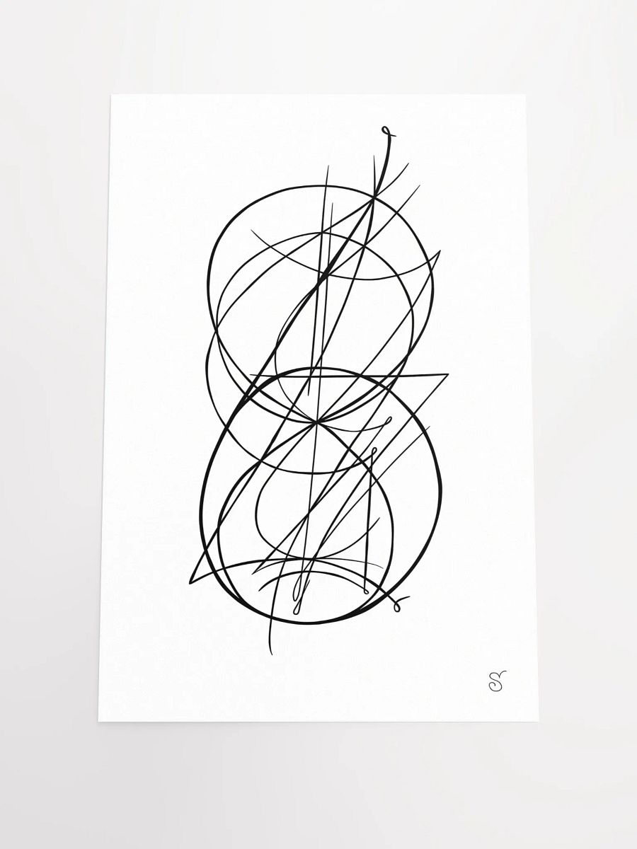 Vibrant Matte Paper Poster: Transform Your Space! - Abstract Image No. 8 product image (1)