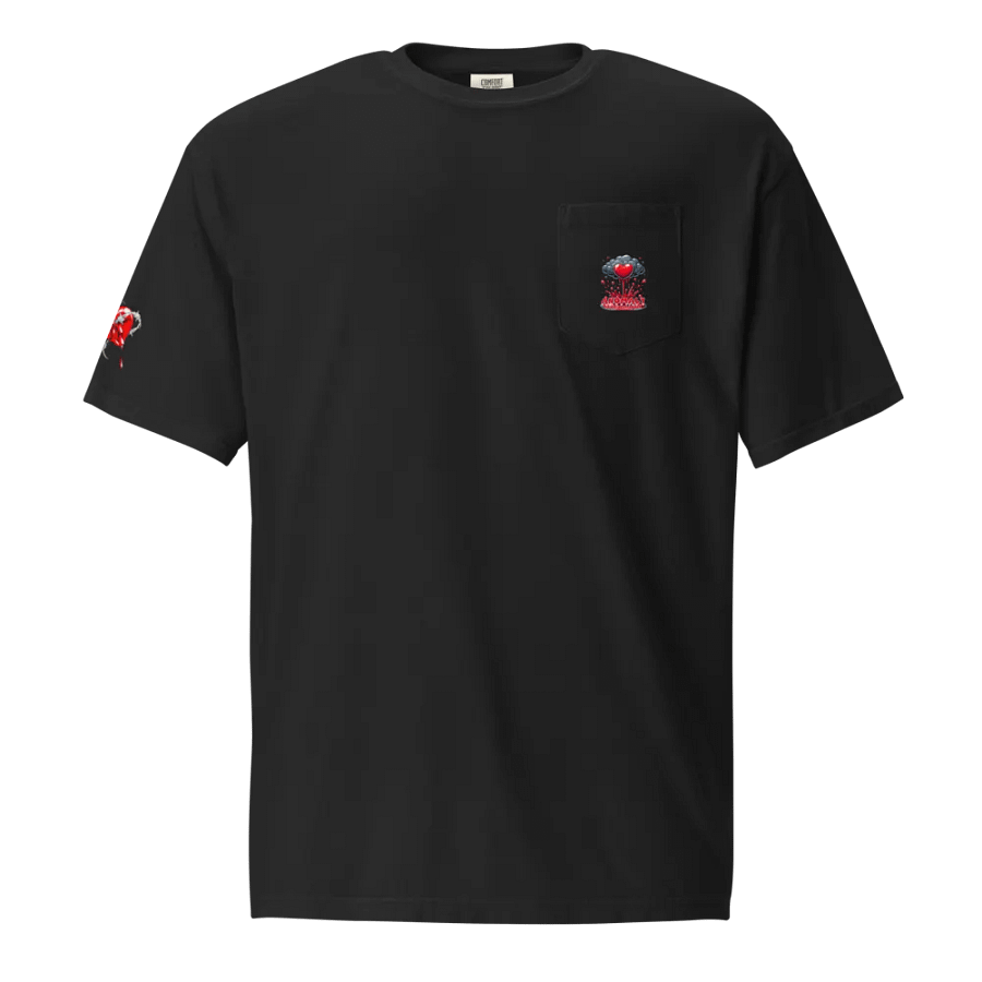 Love Sick- Heartbreak Overflow Pocket Tee product image (2)