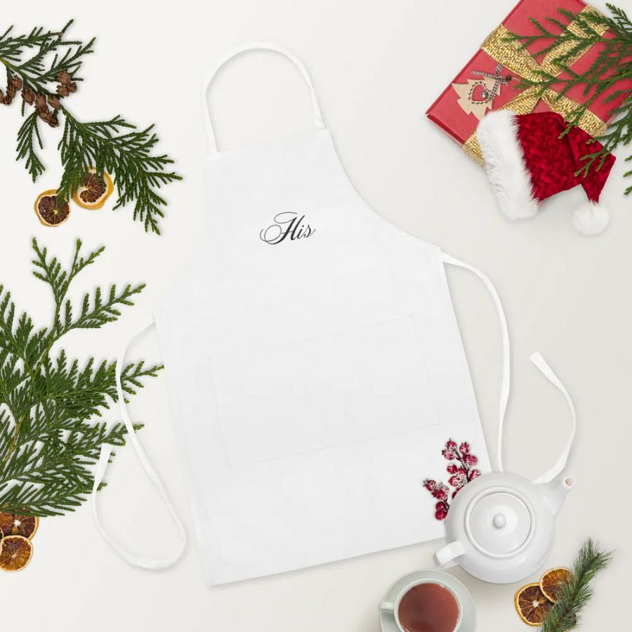 Apron - His - on White product image (7)