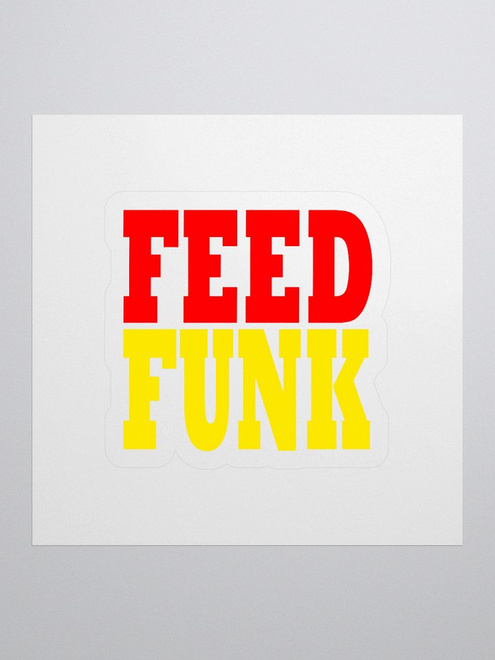 Feed Funkie Sticker product image (1)