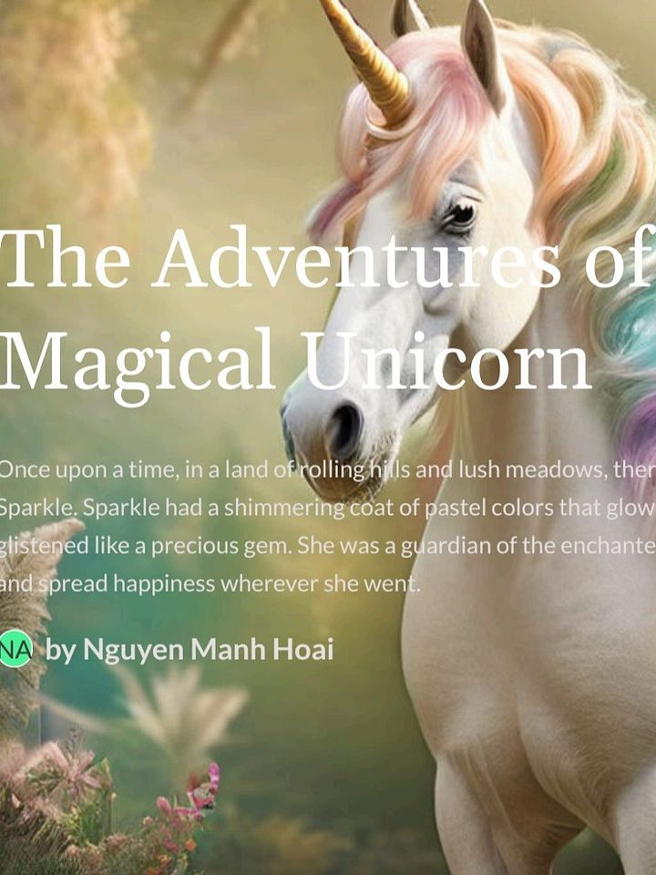 The Adventures of Sparkle the Magical Unicorn product image (1)