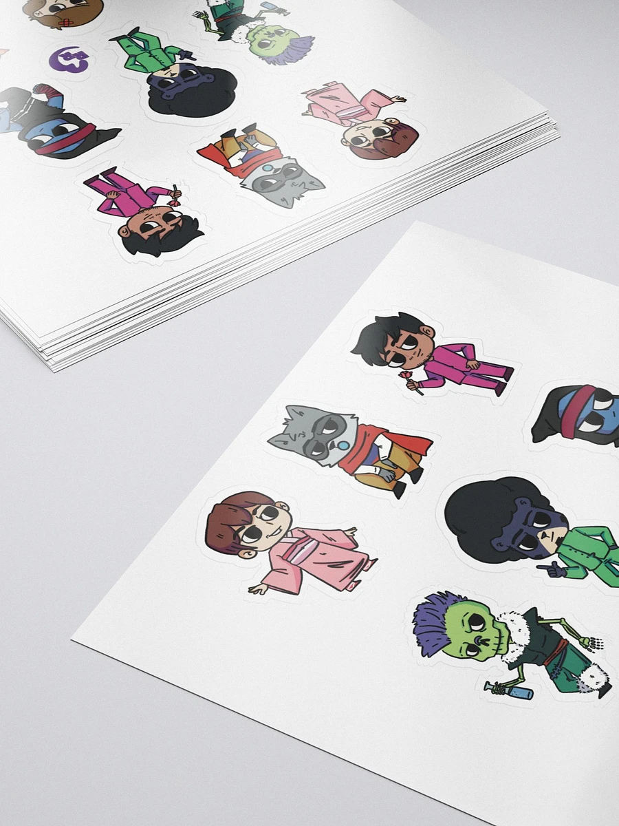 RR3 Cast - Kiss Cut Stickers product image (5)