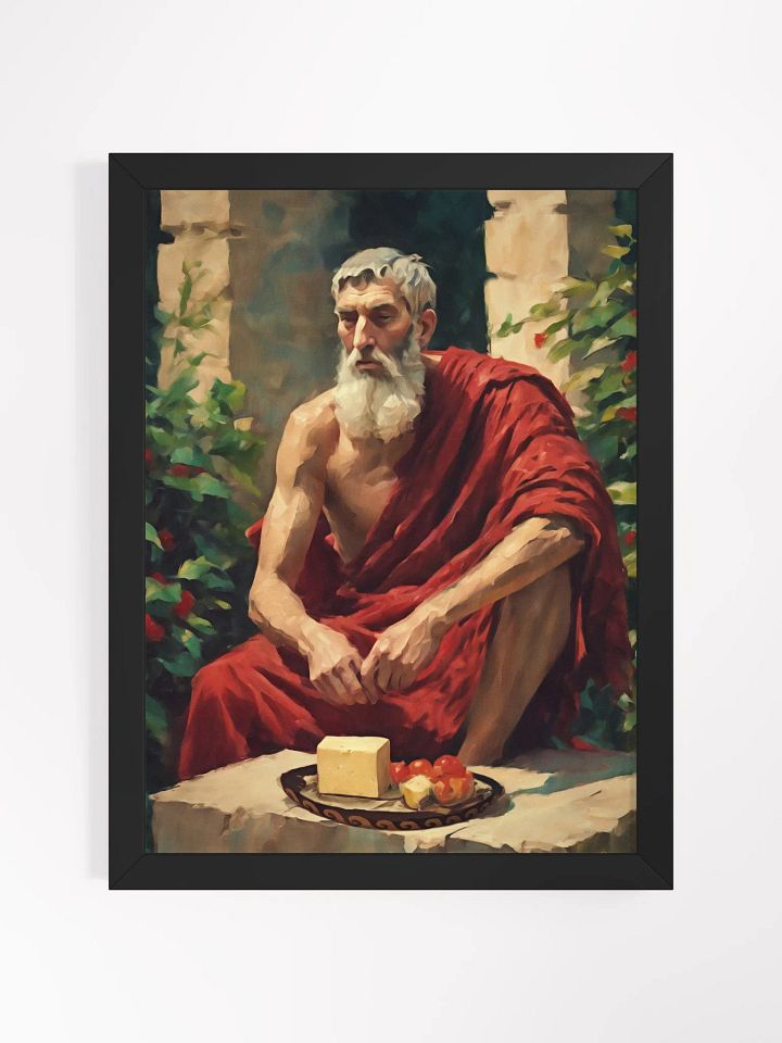 "Epicurus Dines" by Genevra Catalano (2022) product image (1)