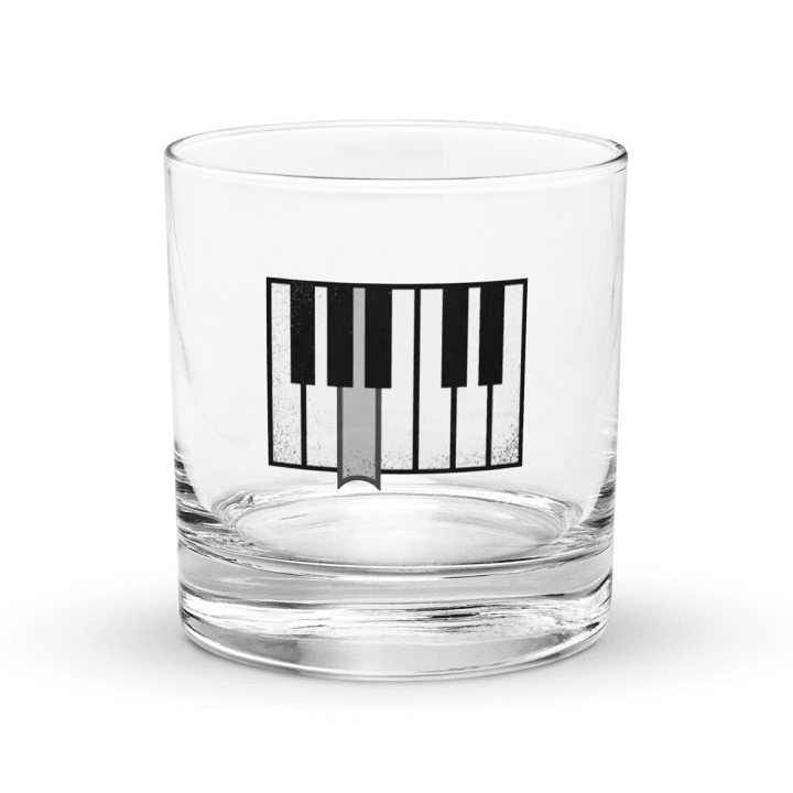 Neil Archer Branded Piano Rocks Glass product image (1)